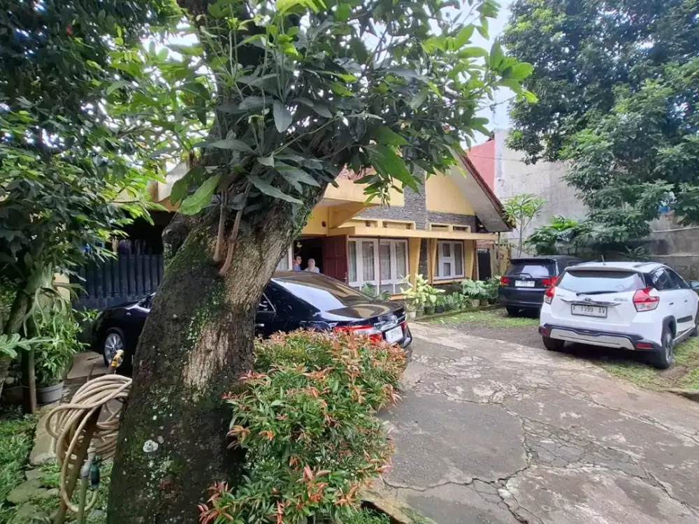 Rumah dijual cck unt kantor/ usaha SHM dekat tol komercial Jl perikanan Tanah Sareal Bogor