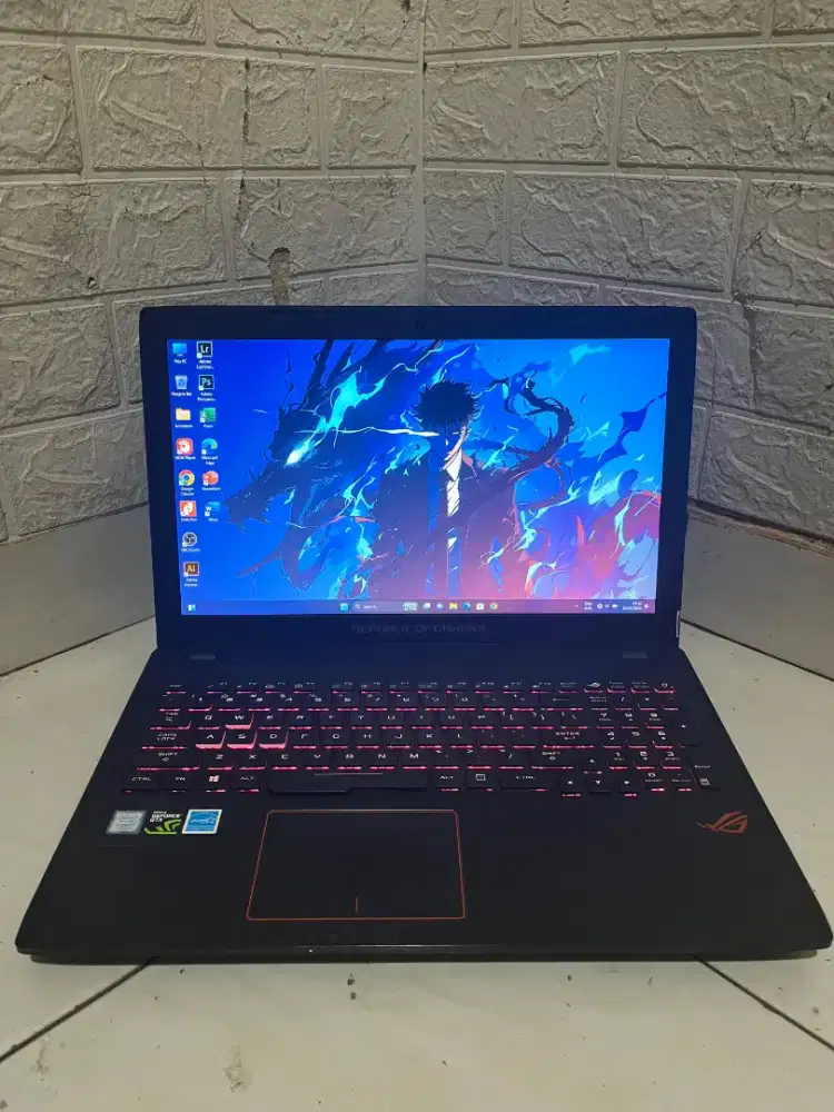Dijual Asus ROG Strix GL553VD Core i7 gen7 (ram 16/ssd 128/HDD 1 tb)
