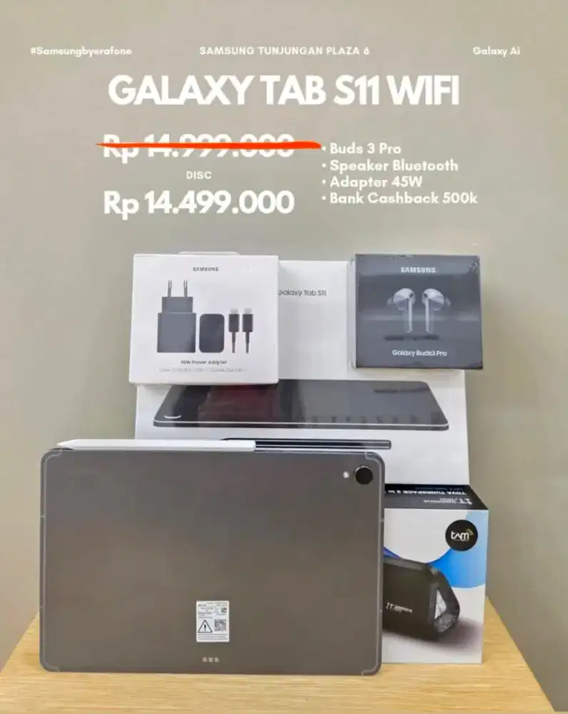 SAMSUNG GALAXY TAB S11 WIFI ONLY 12/256GB