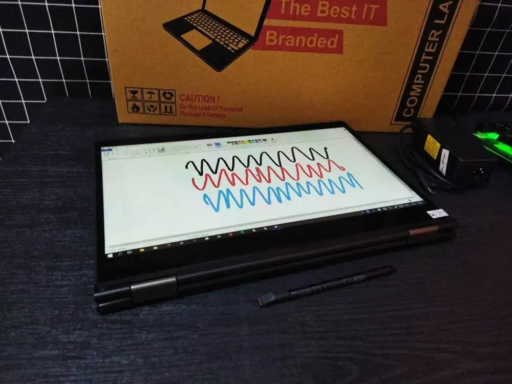 Laptop TouchScreen 2-in-1 PEN StyLus original FLIP bisa LIPAT 360