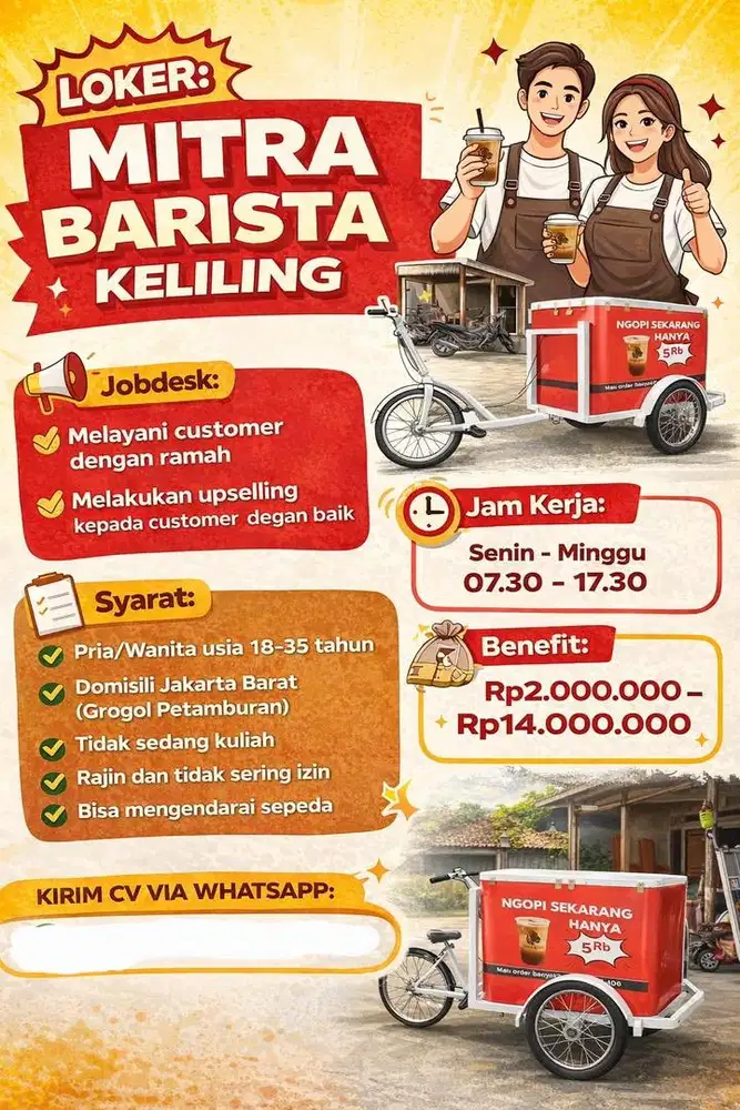 Mitra gerobak keliling