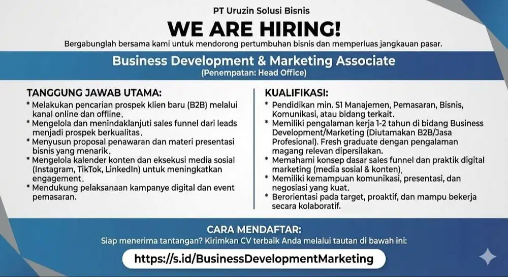 Business Development & Marketing Associate