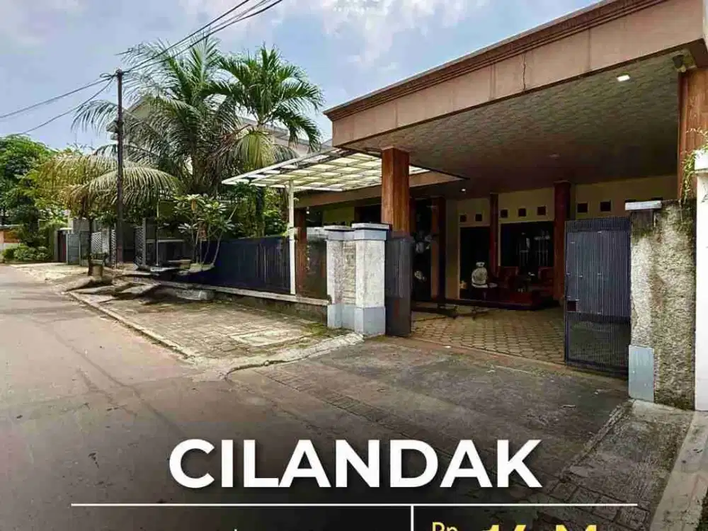 Rumah Siap Huni Terawat dekat Fatmawati dan MRT di Cilandak Jakarta Selatan