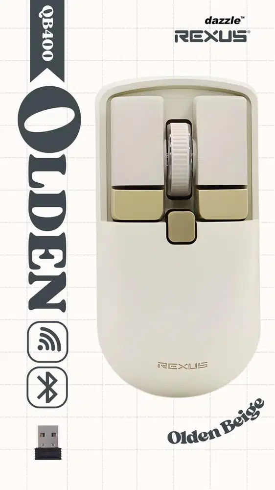 Mouse Rexus Olden Beige