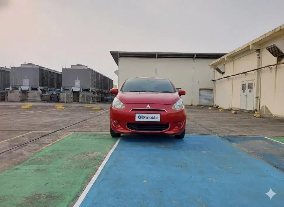 TERMURAH Mitsubishi Mirage 1.2 GLS Bensin-AT Merah 2015