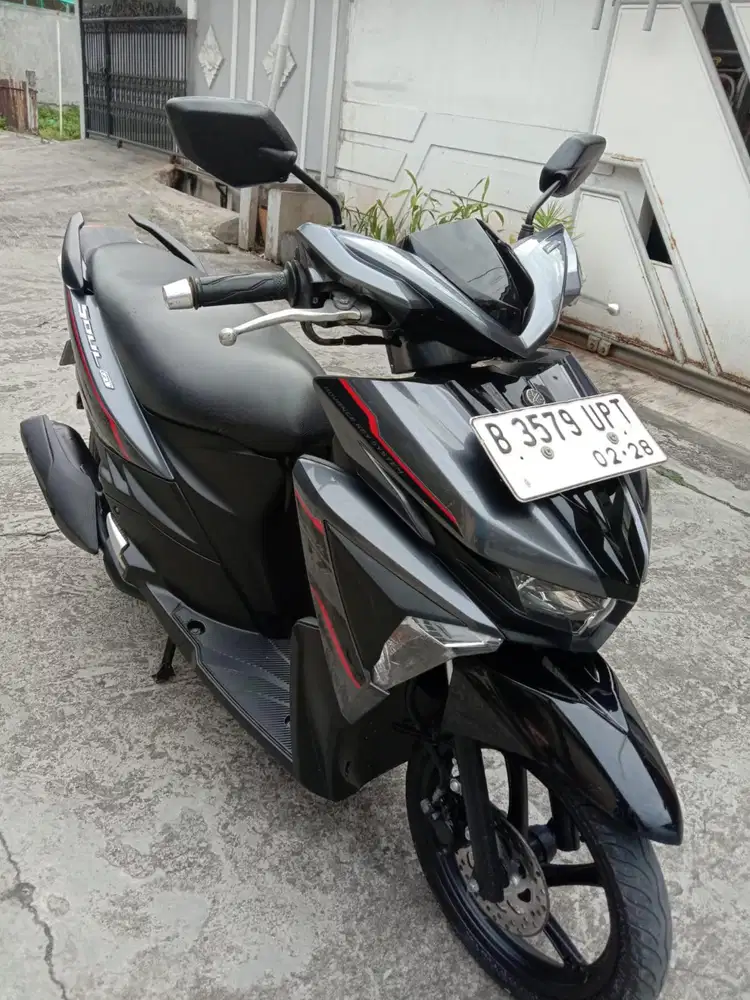 Yamaha soul GT 125 LED tahun 2018 ( pajak baru 2-2027 ).