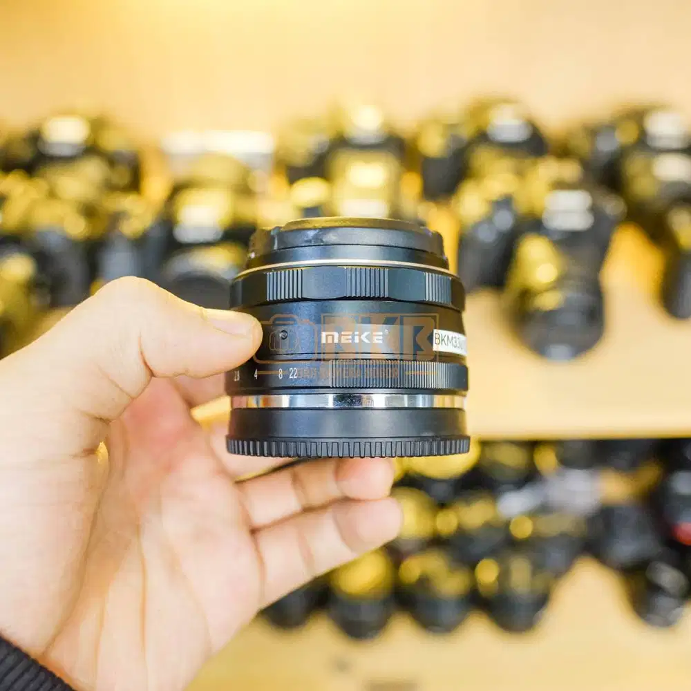 Lensa Meike 35mm 1.7 for Sony Fullset Mulus