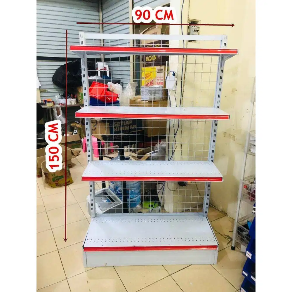 Rak Minimarket Rak Gondola Rak Toko Ready