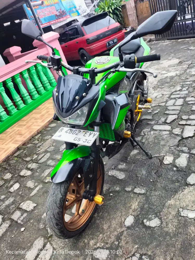 Kawasaki Ninjja 250 th 2014 pajak Depok