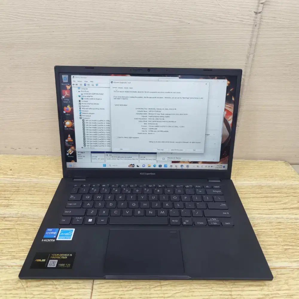 Laptop Asus Expertbook B1402cva Core i5-1335u Ram 16gb Ssd 512gb Fhd