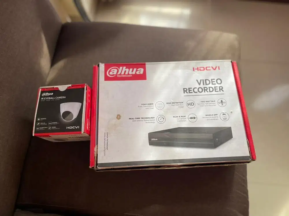 CCTV dan dvr dalhua siap pakai masih baru gajadi pakai