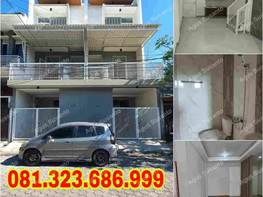 Rumah BARU Wisma Permai dkt Dharmahusada Mulyosari Sutorejo Pakuwon Babatan