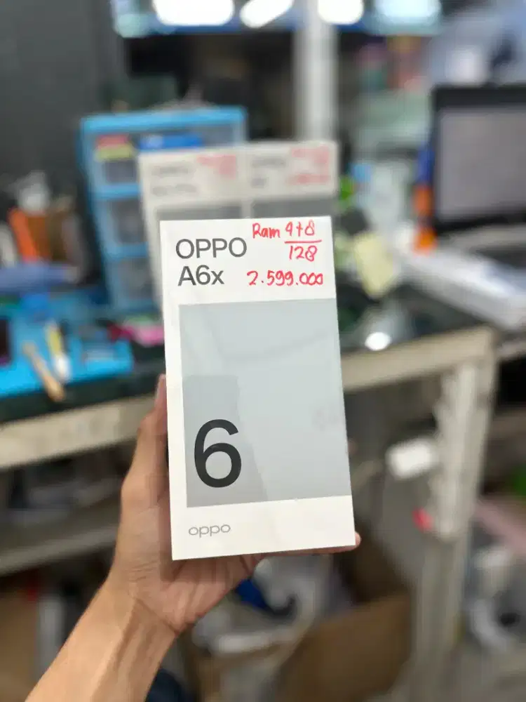 Oppo A6x Terbaru batrai 6500mah Ufs 2.2 Snapdragon 685