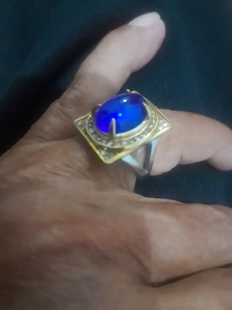 Di jual batu blue safir mulus