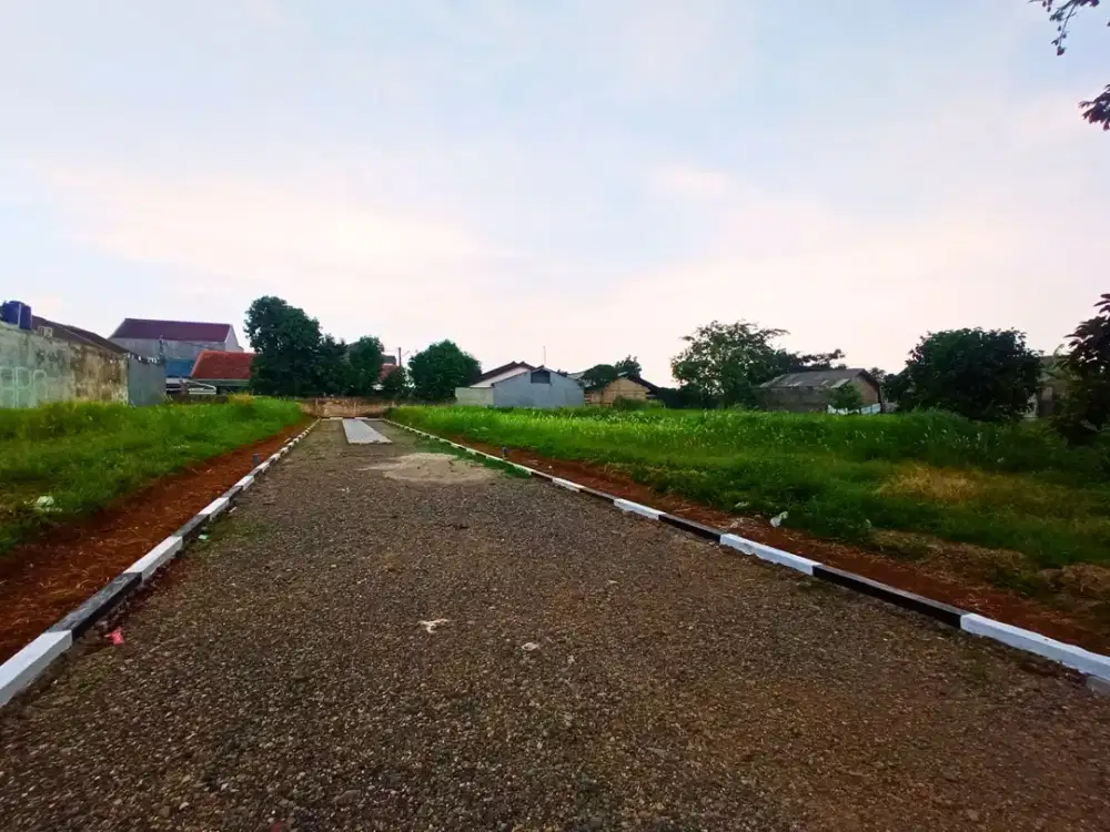 Tanah Kavling Siap Bangun Dekat Stasiun Cilebut, SHM Sudah Pecah per Unit