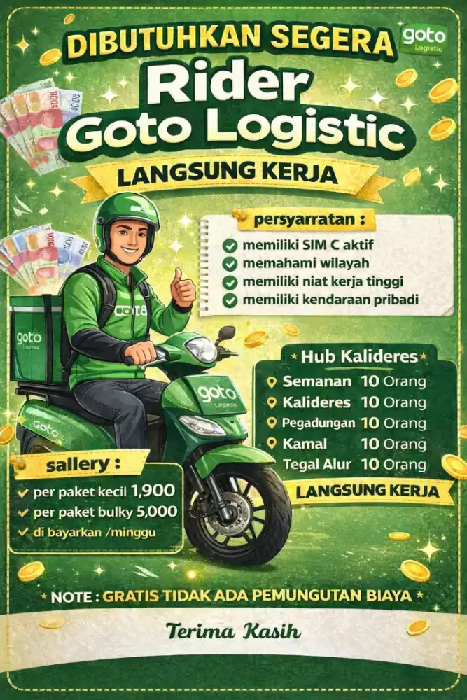 Kurir delivery paket