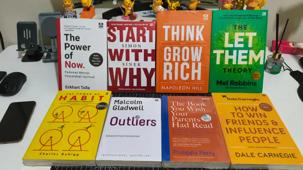 Buku Baru Original Segel New Sealed Self Improvement Pengembangan Diri