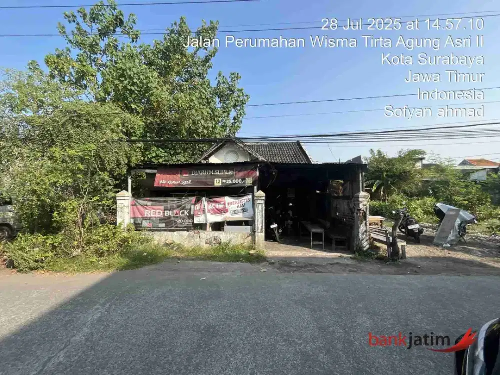 jual cepat rumah perum wisma tirta agung asri II, Rungkut - Surabaya