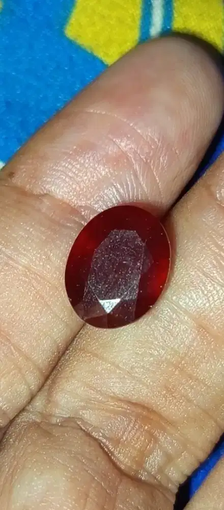 Batu natural red Garnet