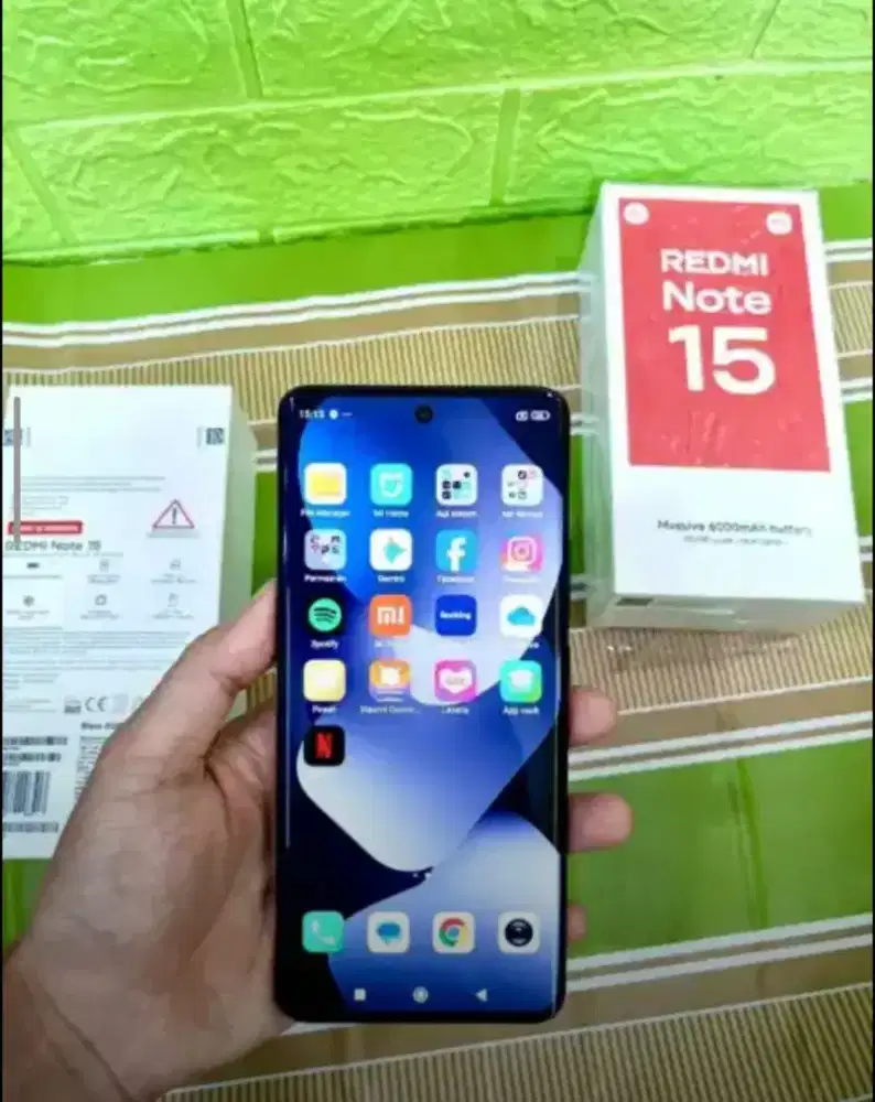 Redmi note 15  6/128 Fullset original