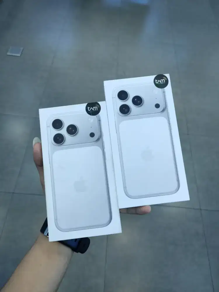 Iphone 17 Pro Silver, Garansi Resmi, READY