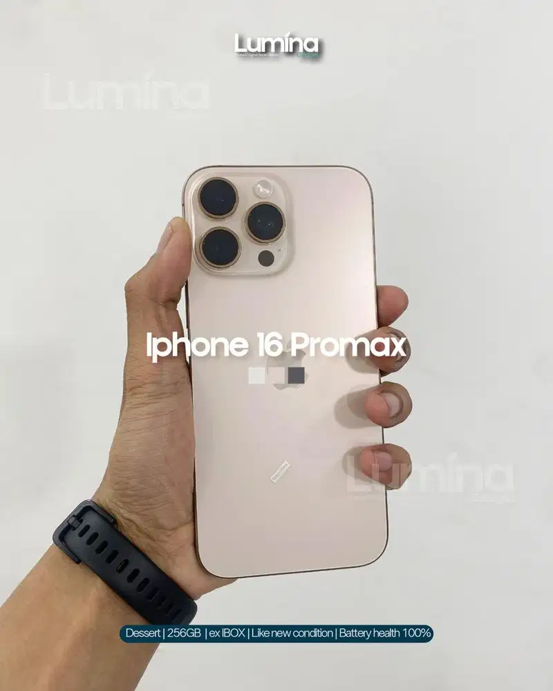 Iphone 16 Promax 256gb Dessert IBOX