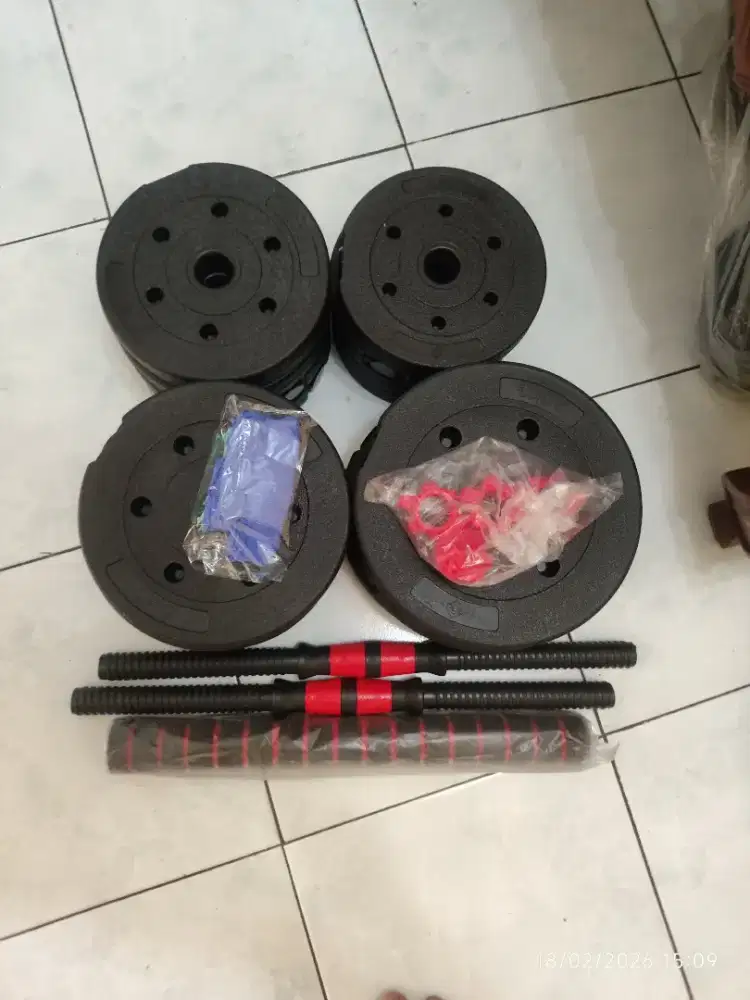 Dumbell set 40kg