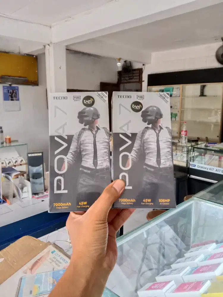 Berminat silahkan WA Tecno Pova 7 8+8/256 Garansi resmi 13bln