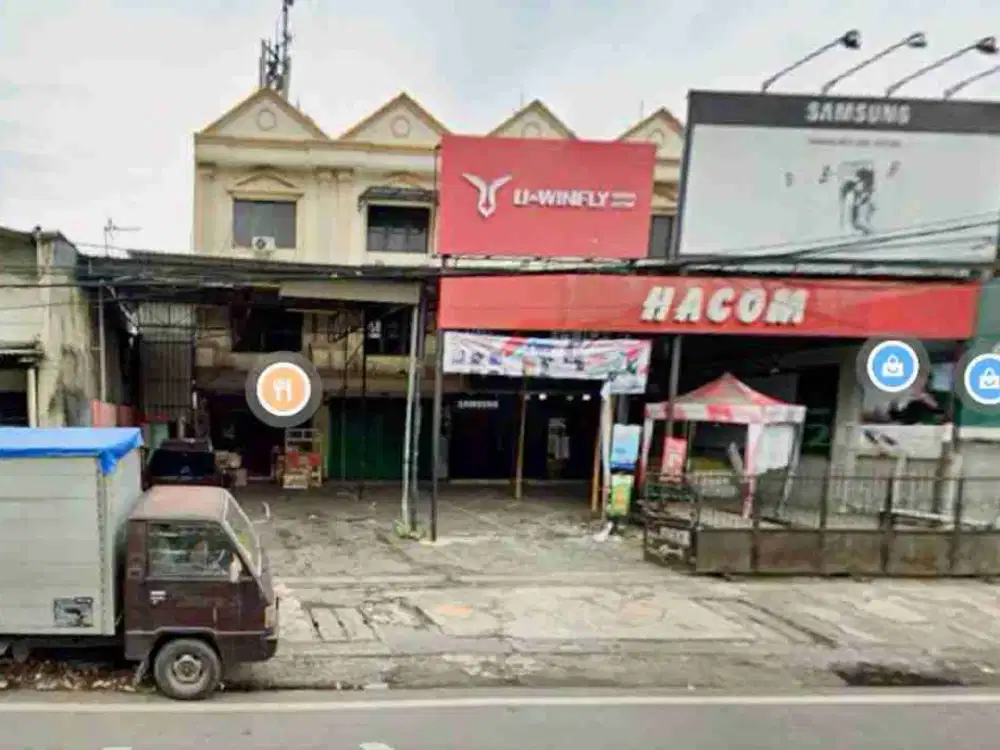 Ruko Termurah Jalan Raya Utama strategis dekat Galaxy mall, kapasan bagus buat usaha