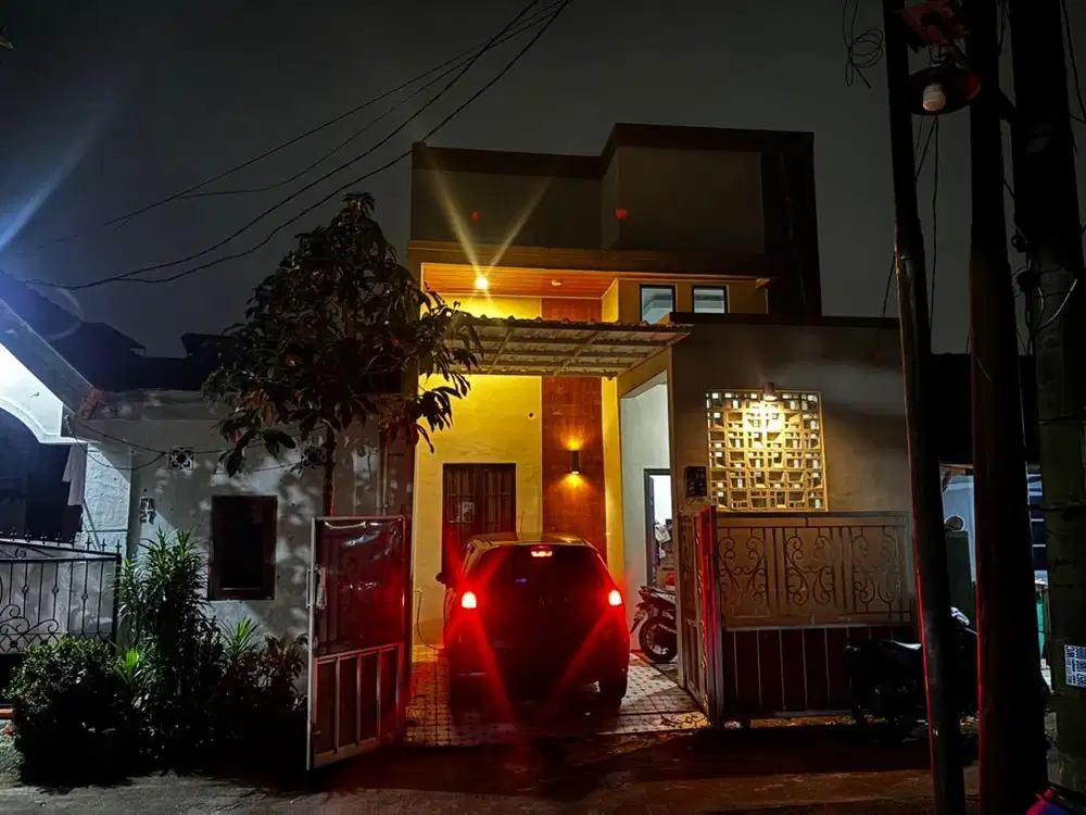 Dijual Rumah Modern Minimalis tipe 65, dekat Stasiun Cilebut