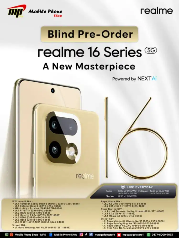 PRE ORDER REALME 16