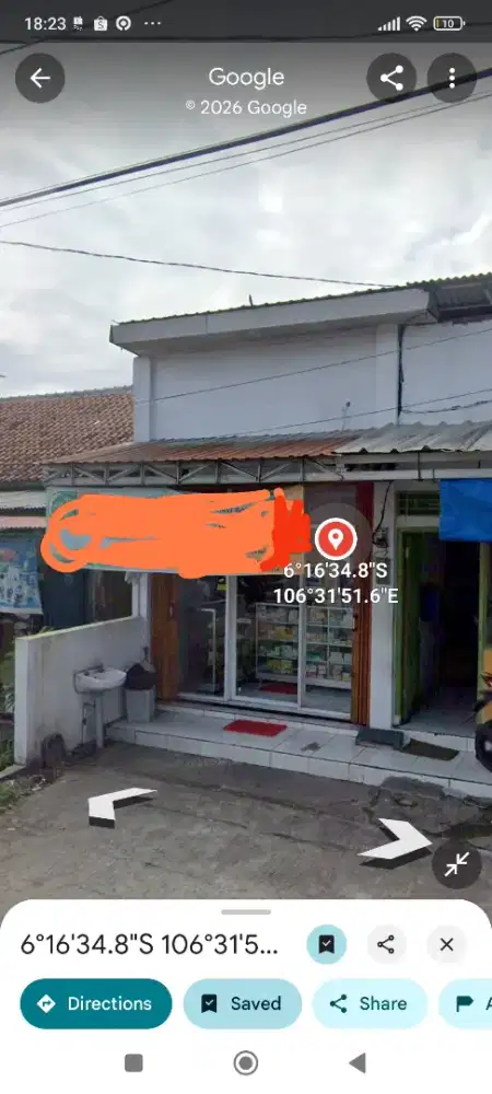 sewa kios di panongan