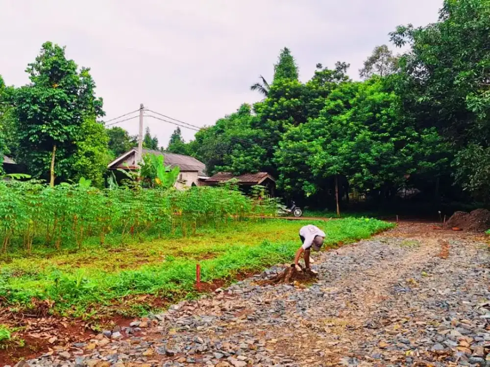 Tanah Kavling Dekat Pintu Tol Burangkeng, SHM 1 Jt-an