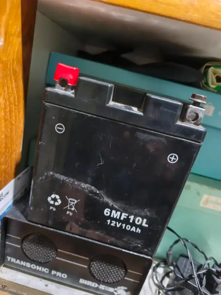 Aku 12v 10ampere ex motor gede