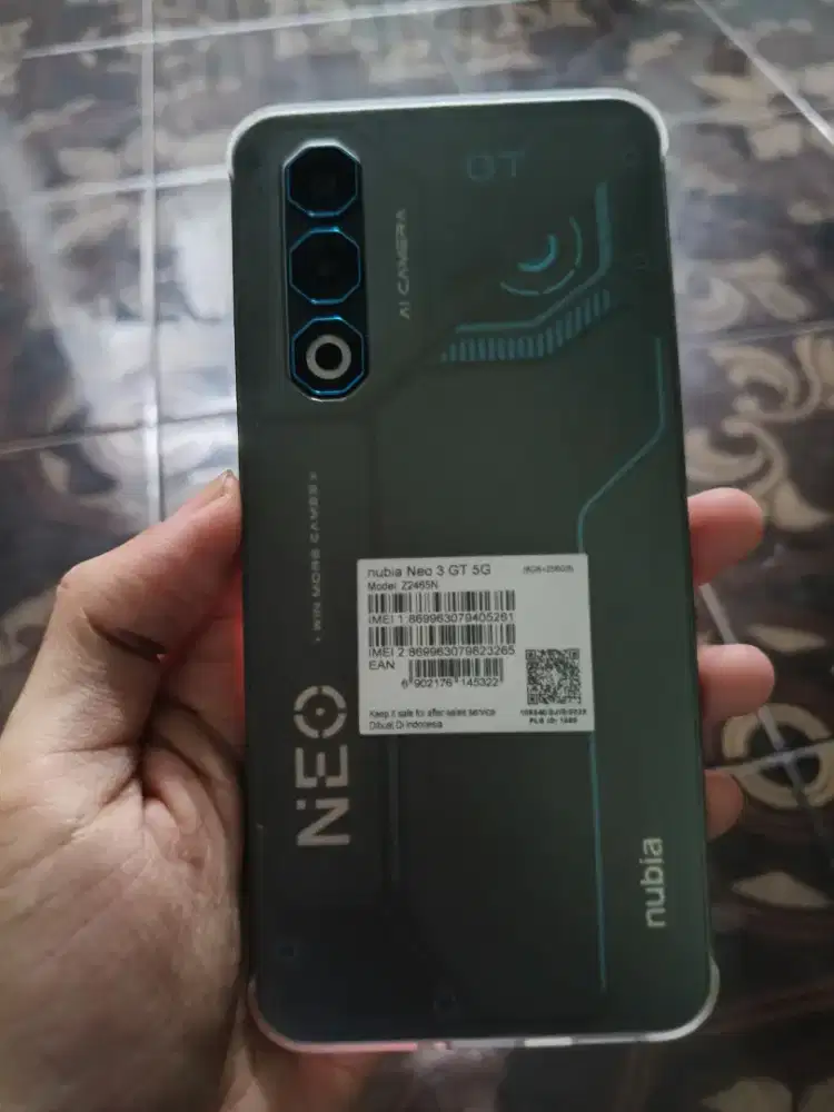 Nubia neo 3 gt 8/256gb resmi