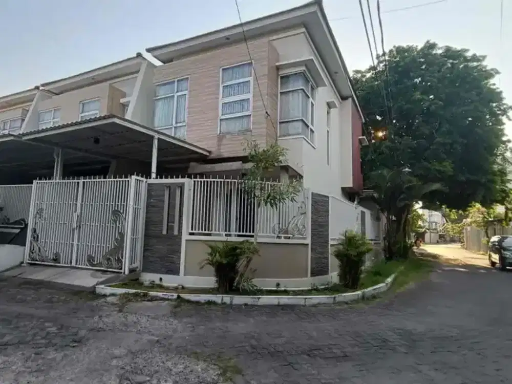 Rumah Manyar HOOK Minimalis Siap Huni Strategis Dekat Kertajaya