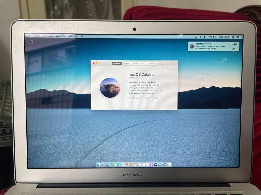 Macbook air 2015 core i7