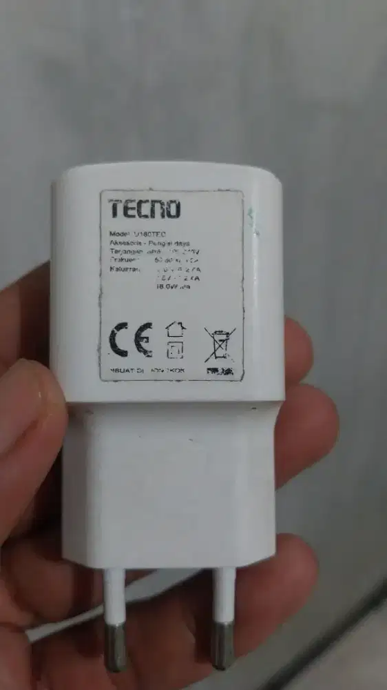 Charger original techno 10 watt