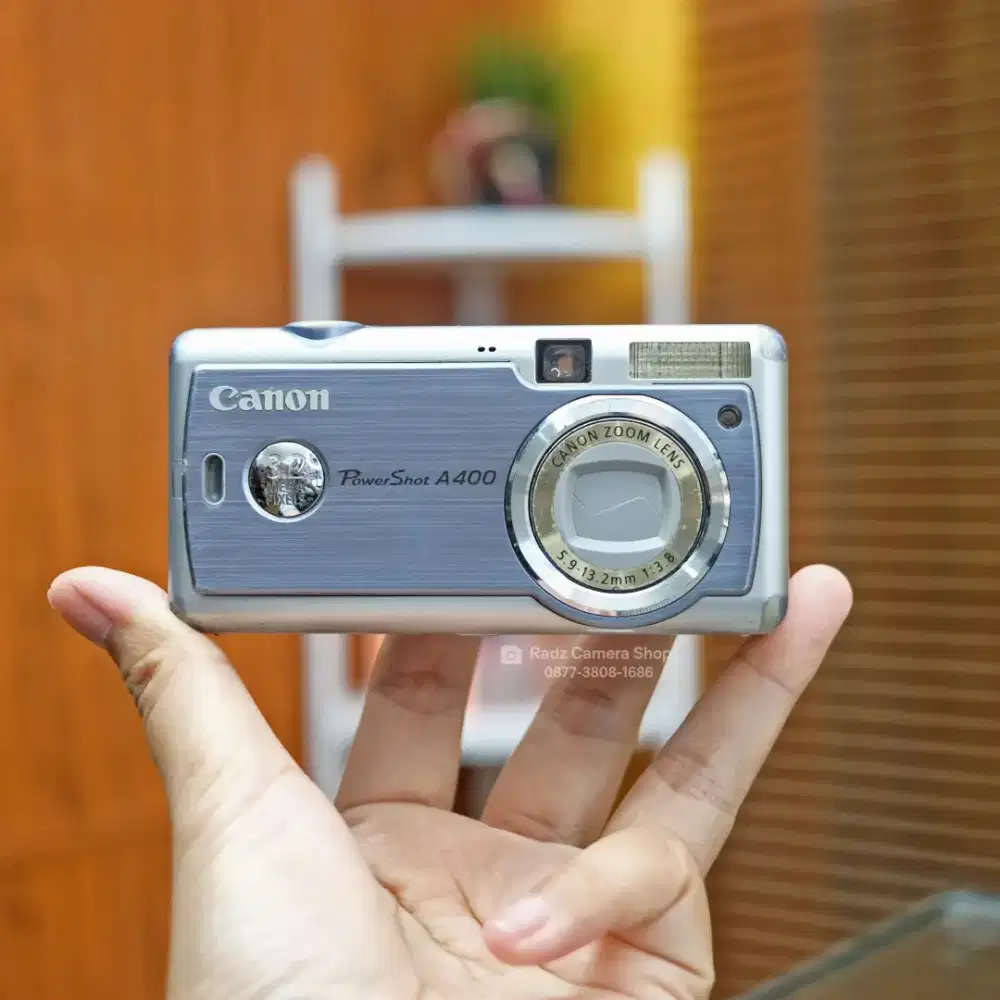 Canon PowerShot A400 Silver Terawat Fungsi Normal Siap Pakai