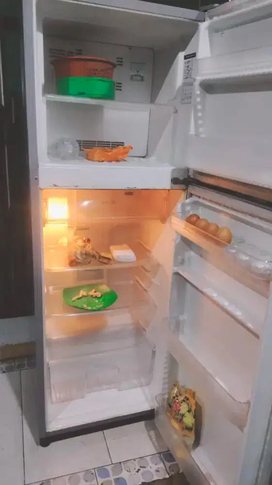 Kulkas 2pintu normal original