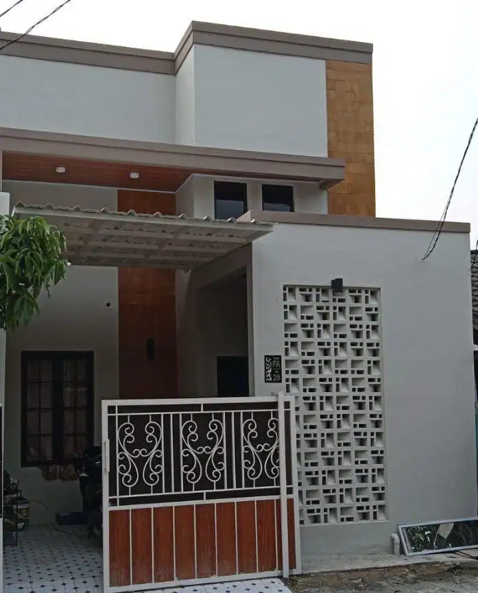 Dijual Rumah Modern Minimalis tipe 65, dekat Stasiun Cilebut