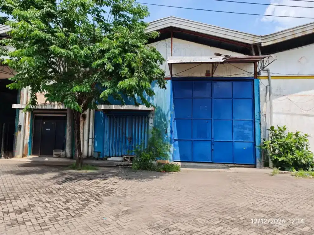 Dijual Gudang Mutiara Margomulyo Indah dekat akses tol parkir luas