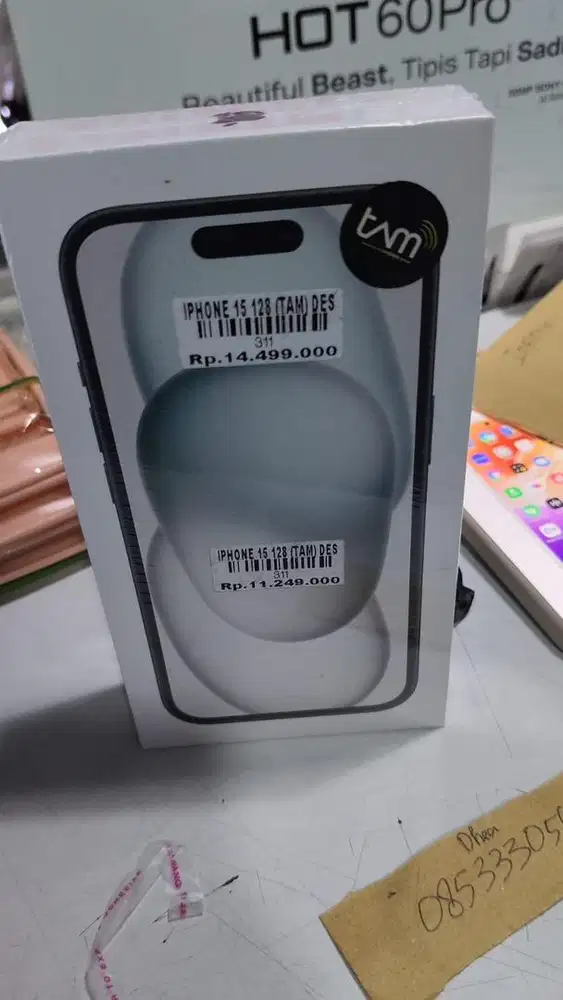 Ready Iphone 15 128 GB Garansi Rwsmi Atalantis Dahsyar