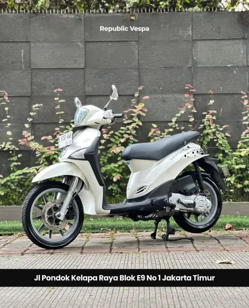 DIJUAL MURAH PIAGGIO LIBERTY 100 A/T TAHUN 2012