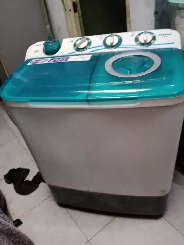 mesin cuci 2 tabung merk sanken 8kg