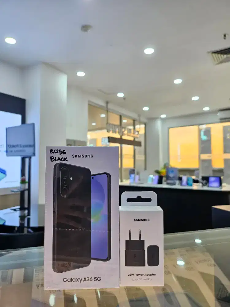 PROMO NEW SAMSUNG GLX A36 5G 8/256 FREE ADAPTER GARANSI RESMI SEIN 1TH