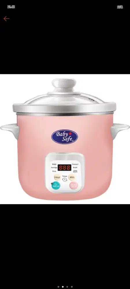 Slow cooker baby safe