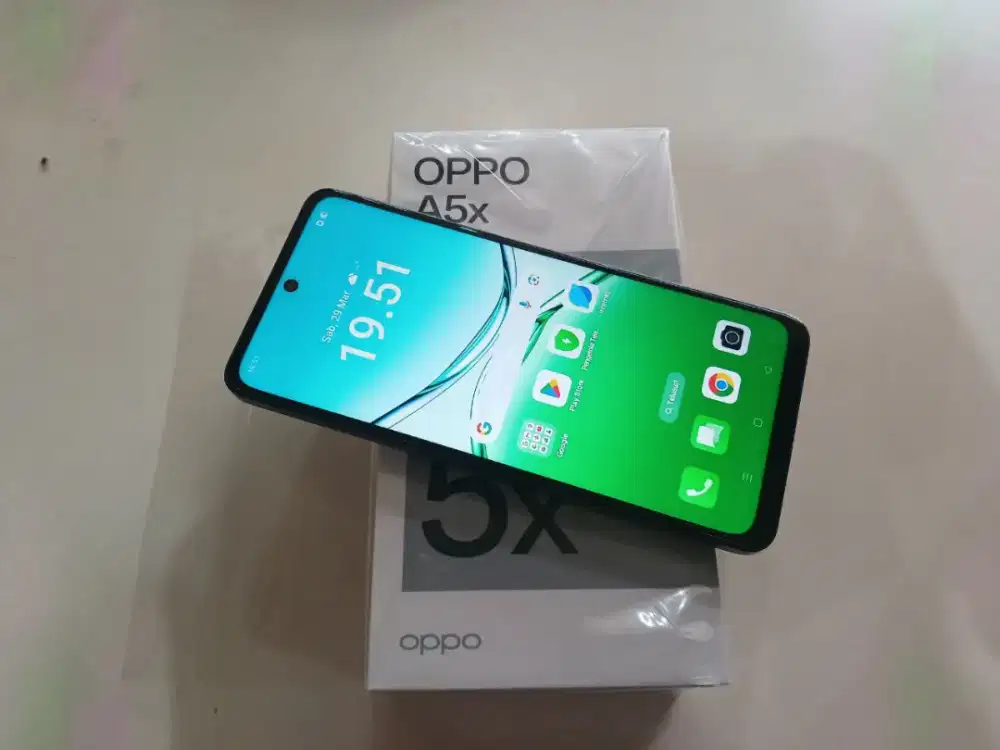 Oppo a5x 6/128 fullset garansi belum jalan