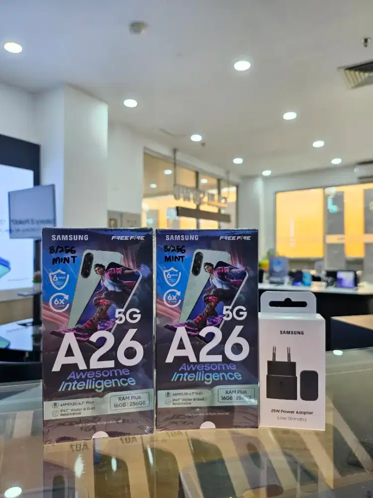 PROMO NEW SAMSUNG GLX A26 5G 8/256 GARANSI RESMI SEIN 1 TH
