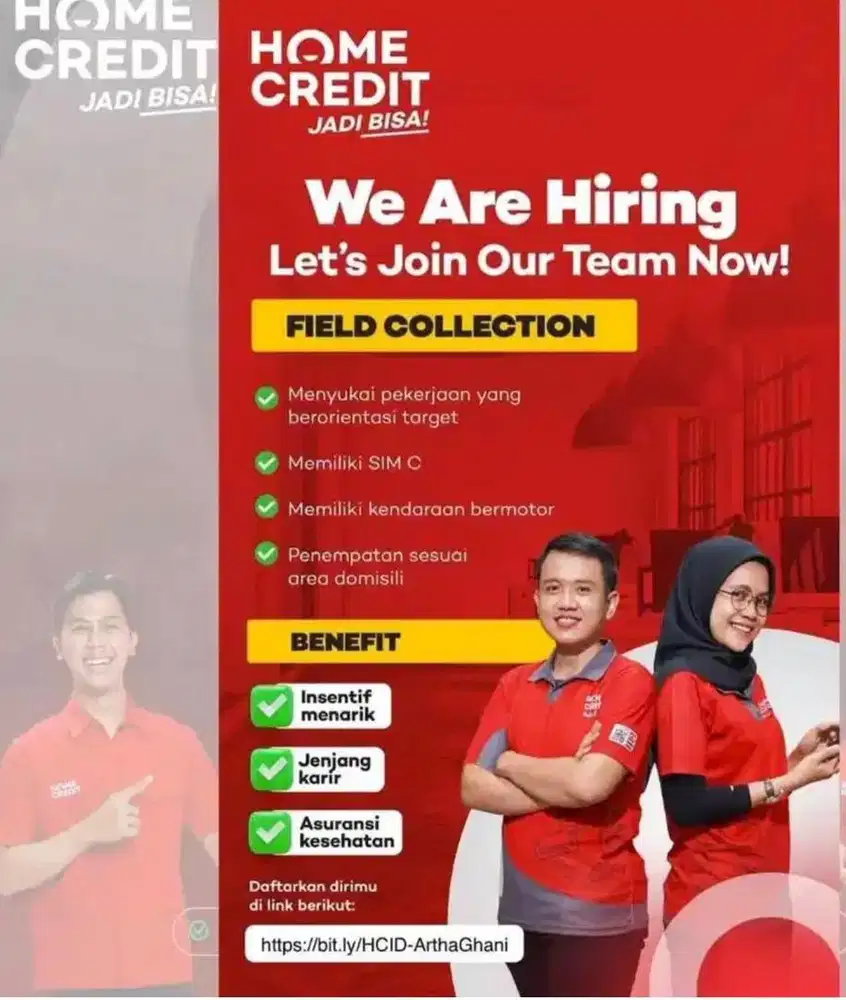 Lowongan collector homecredit wa langsung kalau niat kerja